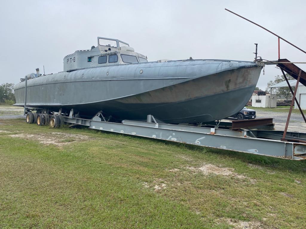 Boats For Sale in New Orleans, Louisiana by owner | 1939 Navy Prototype - P.T Boat Torpedo Patrol P.T. 8